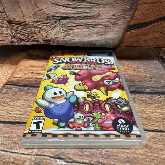 Snow Bros. Nick & Tom Special Nintendo Switch Video Game New Sealed Toplan - Picture 6 of 6